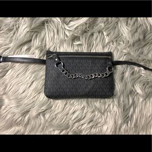 Michael Kors Signature Pull Chain Belt Bag